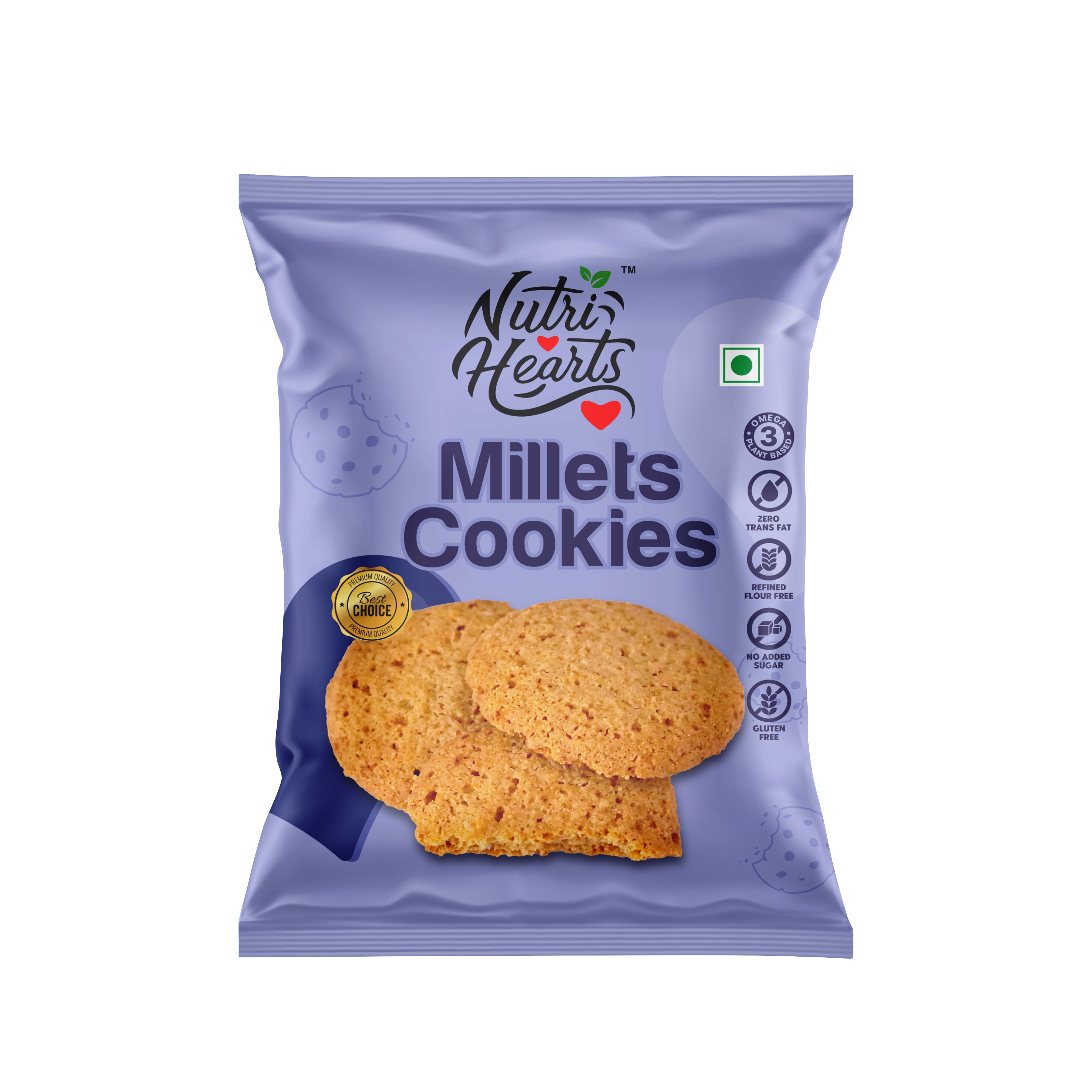 Nutri Hearts Millet Cookies