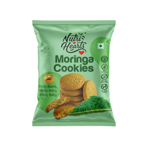 Nutri Hearts Moringa Cookies